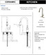 Designers Impressions 614722 Satin Nickel Kitchen Faucet w/ Pull Out Sprayer