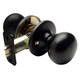 Designers Impressions Bedford Design Black Passage Door Knob: 55-1677
