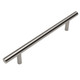Cosmas 404-128 Slim Line Cabinet Hardware Euro Style Bar Pull
