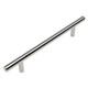 Cosmas 404-128 Slim Line Cabinet Hardware Euro Style Bar Pull