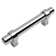Cosmas 161-4 Cabinet Hardware Euro Style Bar Pull
