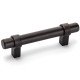 Cosmas 161-3.5 Cabinet Hardware Euro Style Bar Pull
