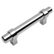 Cosmas 161-2.5 Cabinet Hardware Euro Style Bar Pull