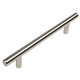 Cosmas H698-4SS Stainless Steel Cabinet Hardware Euro Style Bar Pull