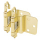 Cosmas 15628 Cabinet Hinge 3/8" Inset (Pair)