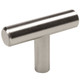 Cosmas H698SS Stainless Steel Cabinet Hardware Euro Style T Bar Knob
