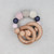 Violet Wood and Silicone Teether Bracelet Violet Wood and Silicone Teether Bracelet