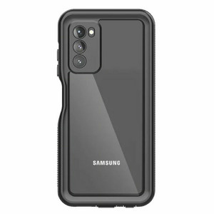 Krakatoo Classic Waterproof Case Samsung Galaxy A01 - Black/Clear