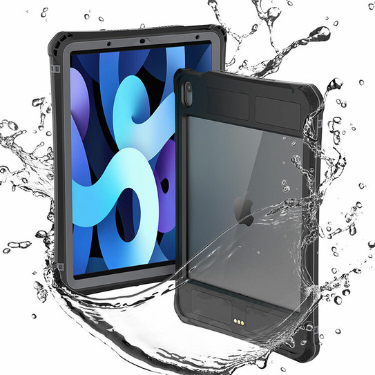 Krakatoo Shellbox WaterProof Case iPad Air 4 10.9" 2020 - Black/Grey