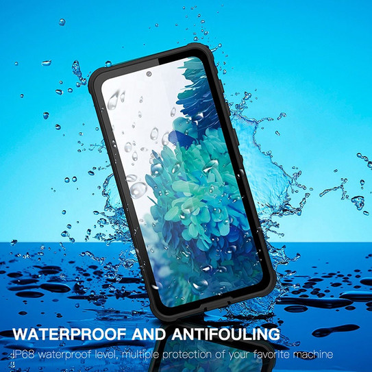 Krakatoo Dot WaterProof Case Samsung Galaxy S21+ Plus - Black/Clear
