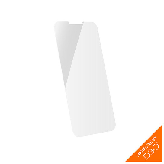 EFM ScreenSafe Glass Screen Armour iPhone 13 Pro Max - Clear/Black Frame