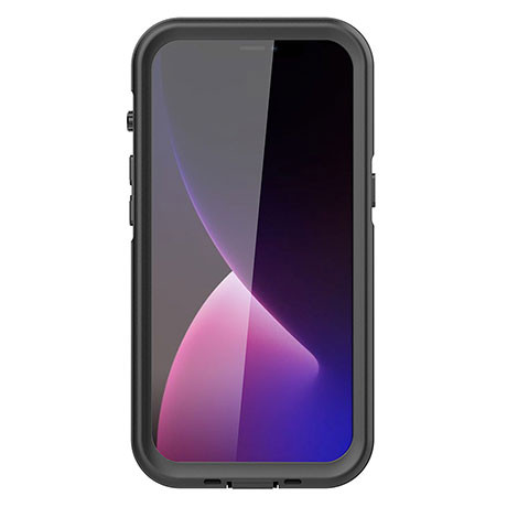 Krakatoo Classic WaterProof Case iPhone 13 Pro Max - Black/Clear