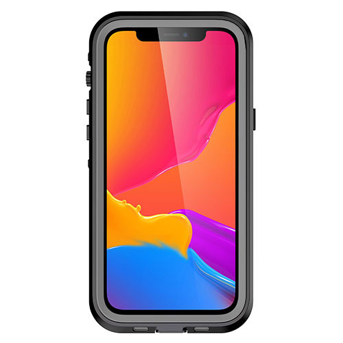 Krakatoo Dot WaterProof Case iPhone 13 Pro Max - Black/Clear