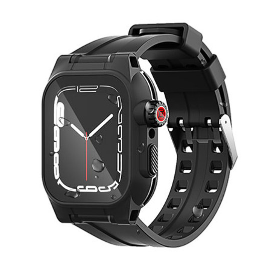 Krakatoo Shellbox WaterProof Case Apple Watch 41mm - Black Krakatoo Shellbox WaterProof Case Apple Watch 41mm - Black
