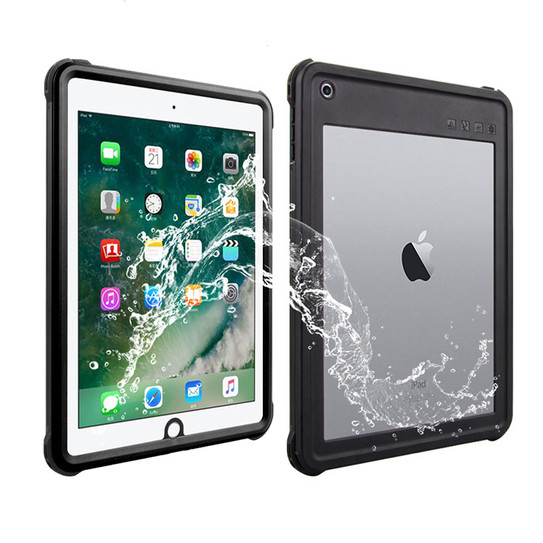 Krakatoo Shellbox WaterProof Case iPad 9.7" 2017/2018 - Black/Grey Krakatoo Shellbox WaterProof Case iPad 9.7" 2017/2018 - Black/Grey