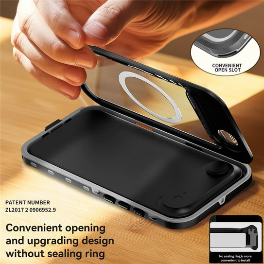 Krakatoo Dot WaterProof Case iPhone 17 Air - Black