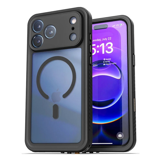 Encased Titan Waterproof  Case iPhone 17 Pro Max - Black