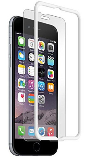 BodyGuardz Pure with The Crown Tempered Glass iPhone 6+/6S+ Plus - White BodyGuardz Pure with The Crown Tempered Glass iPhone 6+/6S+ Plus - White