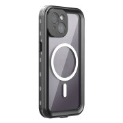 Krakatoo Dot WaterProof Case iPhone 15 - Black/Clear