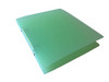 A5 Slim Green Translucent Ringbinder