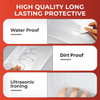 Pack of 10 A4 Clear Exercise Book Covers by Janrax
