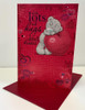 Me to You Tatty Teddy Bear - Valentines Day Card - Hugs & Kisses