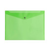 Pack of 12 Janrax A3 Green Document Wallets - Button Stud Folder