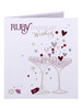 Ruby 40th Wedding Anniversary Wishes 40 Years Together Congratulations Card New