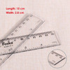 15cm Clear Plastic Ruler