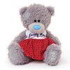 Me to You 7-inch Tatty Teddy Bear Wearing a Lovely Mum Dress (Grey)