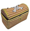 INFLATABLE TREASURE CHEST 58 X 31 X 52CM