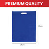 Black Coloured 30x25cm Non Woven Bag with Carry Handles- Party Treat Goodie Gift Bag