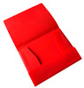 Janrax A4 Red 3 Flap Folder with Elasticated Closure