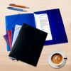 A4 Clearview Black Box File with Elastic Closure