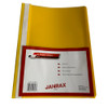 Pack of 12 Yellow A4 Project Folders by Janrax