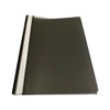 Pack of 12 Black A4 Project Folders by Janrax