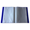 A4 Blue Flexible Cover 150 Pocket Display Book