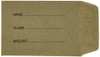 Pack of 80 School Dinner Money Wallets Envelope - 70x105mm