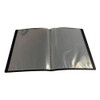 A5 Black Flexible Cover 20 Pocket Display Book