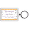 Age 50th Celebrity Style World's Best Keyring