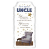 For a Special Uncle Sentimental Handcrafted Ceramic Plaque