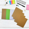 Pack of 5 9x7" Kraft Paper Exercise Book Covers by Janrax