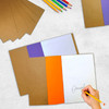 Pack of 5 A4 Kraft Paper Exercise Book Covers by Janrax