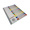 A4 Jan - Dec Month Polypropylene Dividers with Reinforced Index Cover