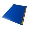 A4 A-Z 26 Part Polypropylene Dividers with Reinforced Index Cover