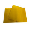 Pack of 10 9x7" Frosted Yellow Exercise Book Covers