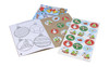 Pack of 180 Christmas Stickers