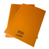 Pack of 25 Janrax A4 Orange 80 Pages Feint and Ruled Exercise Books