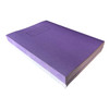 Pack of 25 Janrax A4 Purple 80 Pages Feint and Ruled Exercise Books