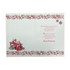 To Friends We Don’t Forget Santa Reading Book Design Christmas Card